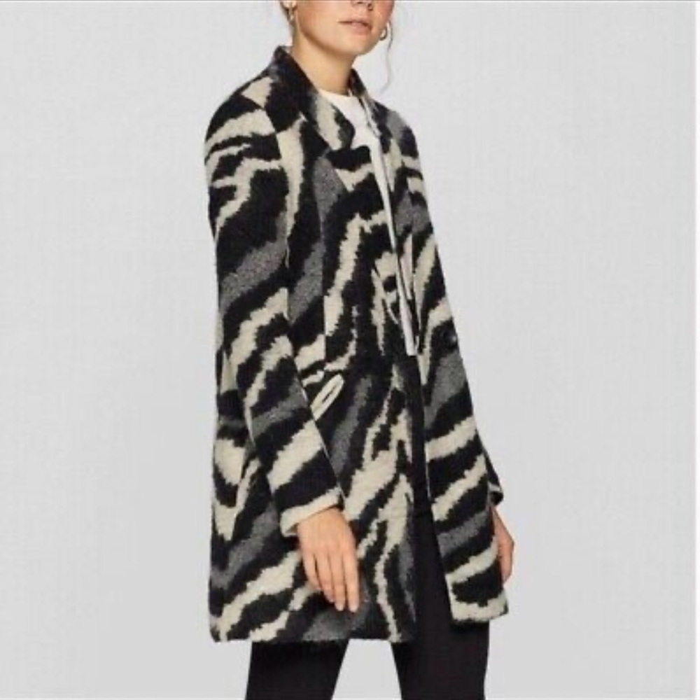 Stradivarius Zebra Print Jacket-Size L - image 2